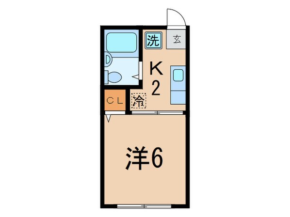 ロ－レルハイムの物件間取画像